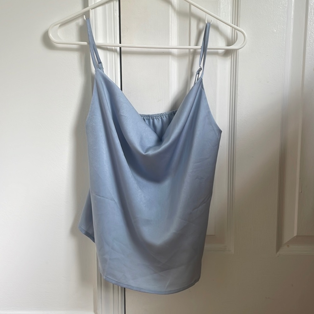 Blue top Silk